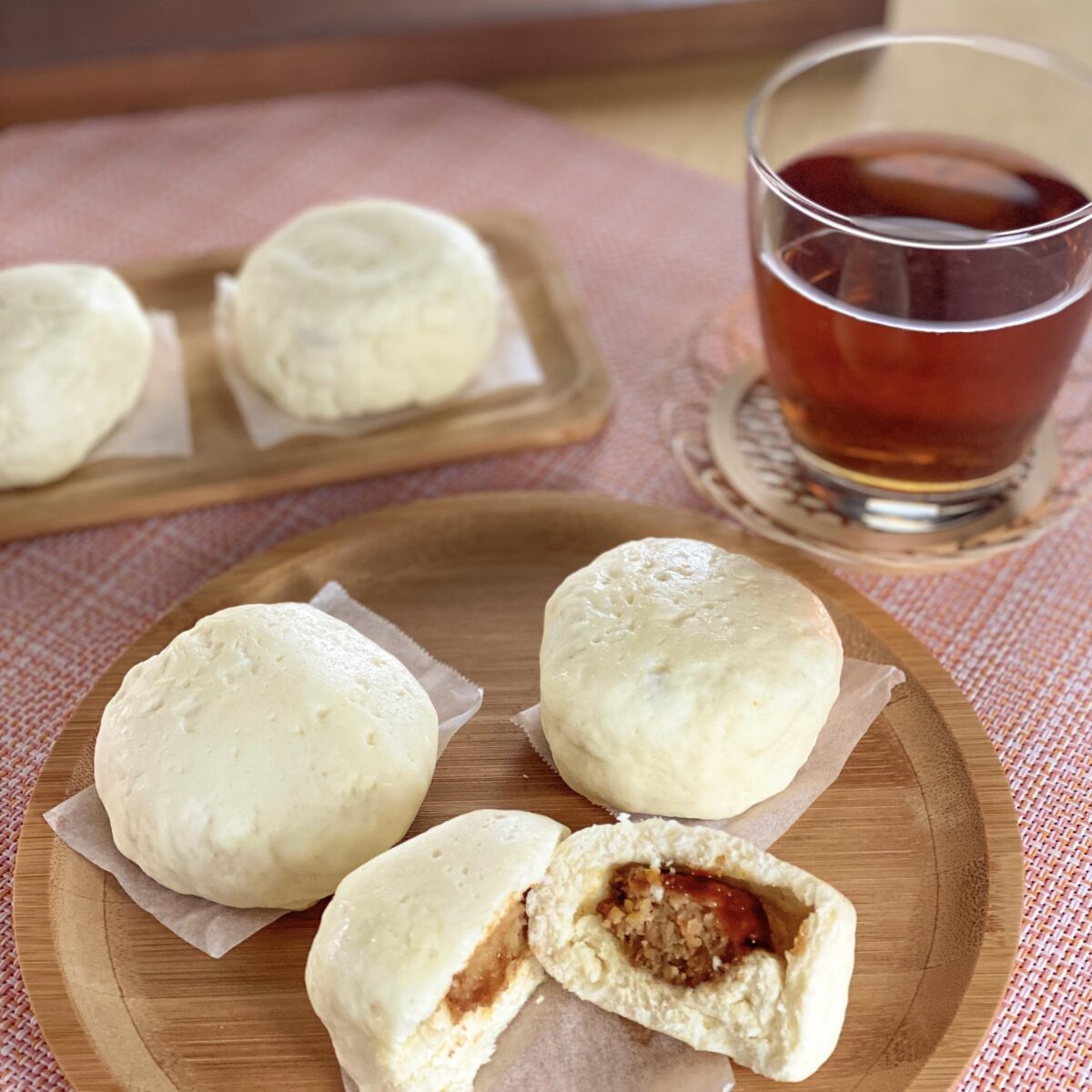 大豆ボール肉まん