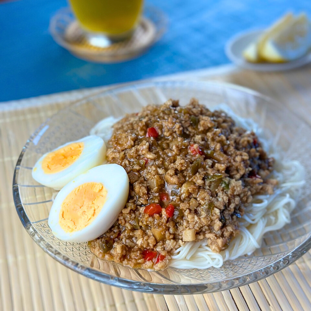 味変！ガパオそうめん