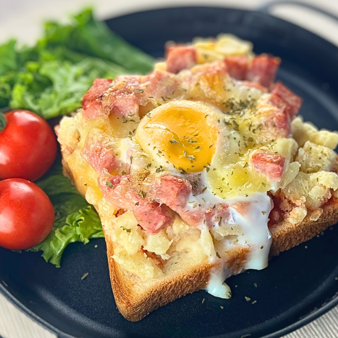 ソセエッグポテトトースト