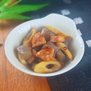 甘辛ソーセージこんにゃく