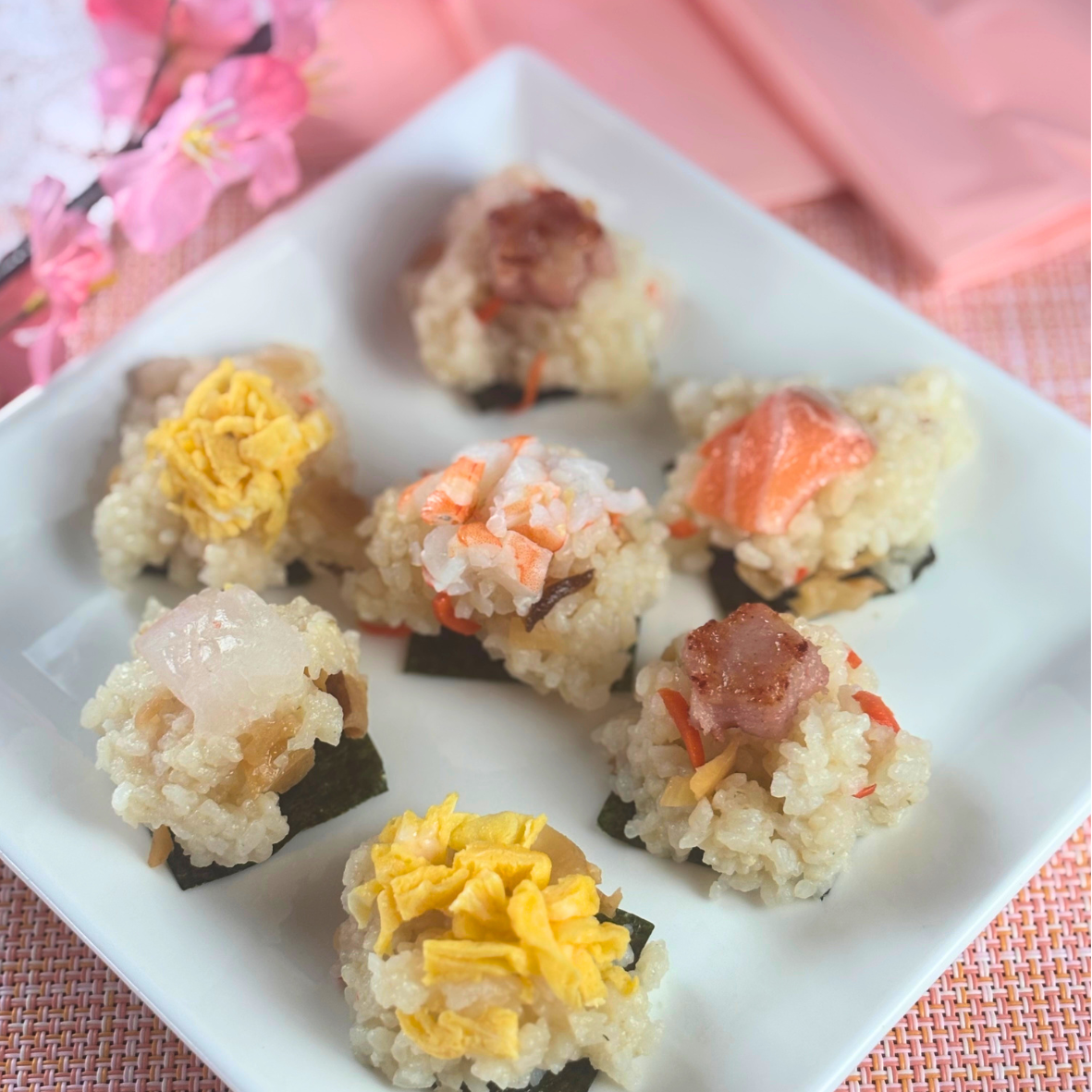 ソーセージ入り一口ちらし寿司