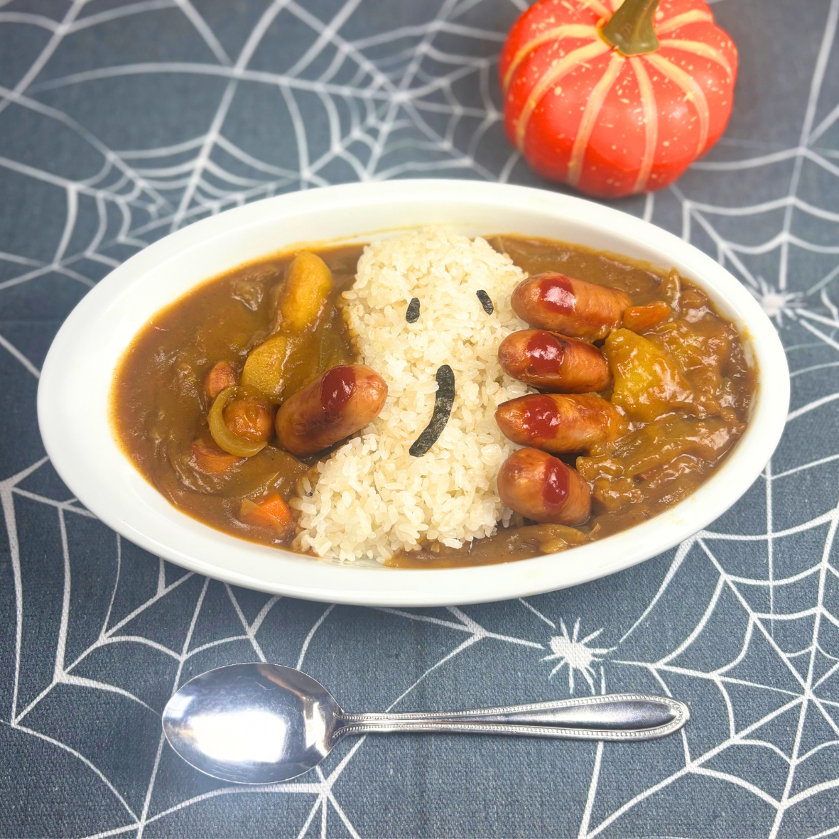 ウインナー入りおばけカレー